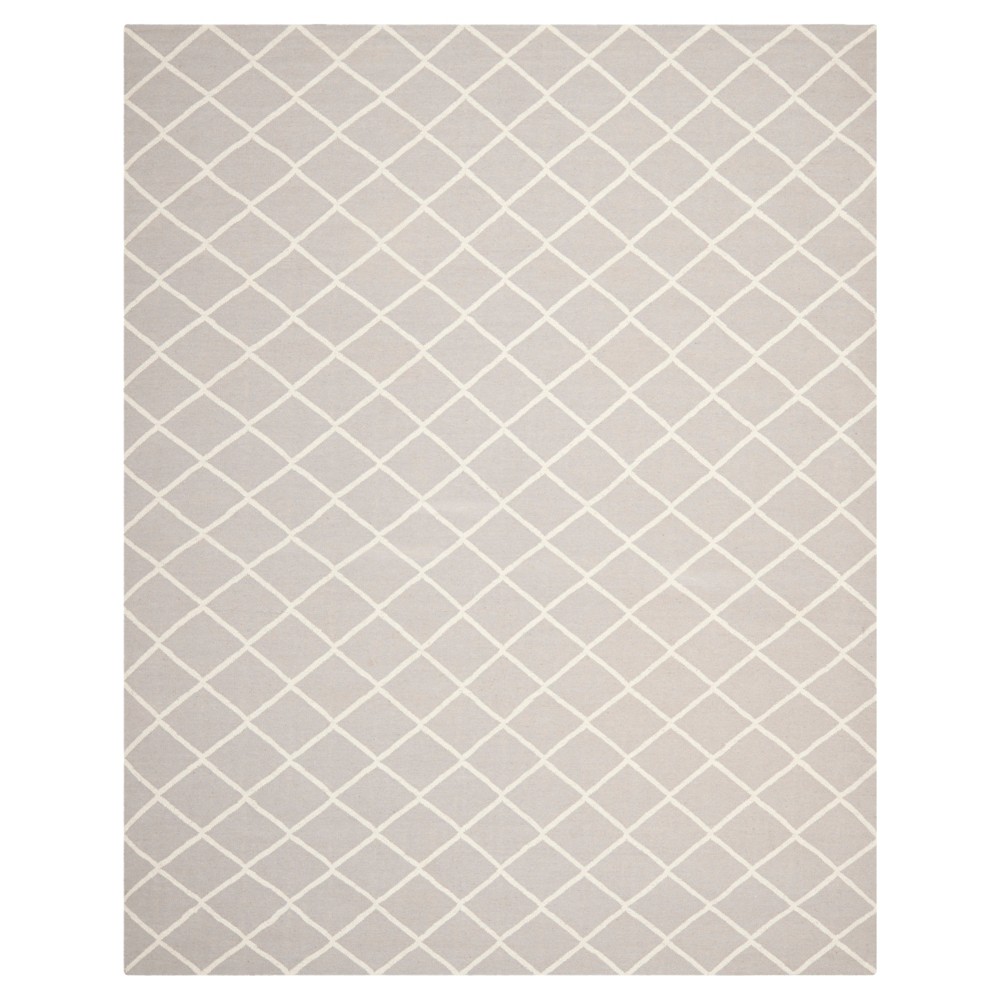 Brant Flatweave Area Rug - Gray/Ivory (8'x10') - Safavieh