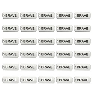 Unique Bargains Metal Bulk Elegant DIY Crafts Jewelry Making Word Pendant 30 Pcs - 1 of 4