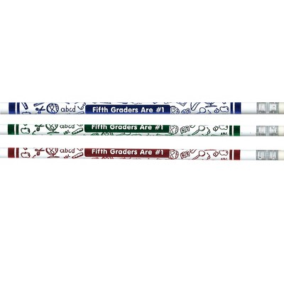 Moon Products 5th Graders are #1 Pencil, Pack of 144