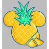 Men's Mickey & Friends Pineapple Logo Pull Over Hoodie - 2 of 4