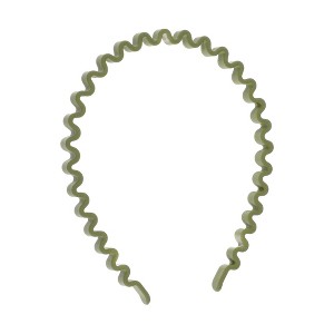 Unique Bargains Women's Classic Elegant Frosted Headband 5.51"x4.72" 1 Pc - 1 of 4