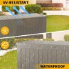 Chic Crate - 57.5'' W 230 Gallons Water Resistant Resin Lockable Deck Box - 4 of 4