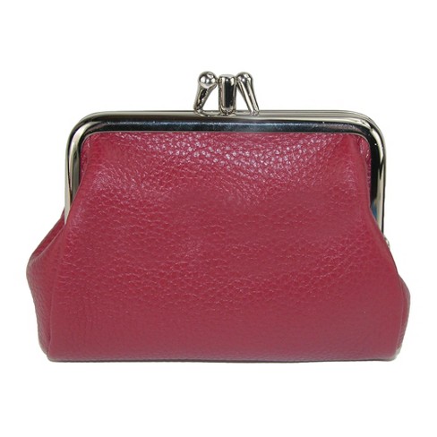 Womens clip top outlet purse