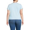 Lands' End Women's Supima Cotton Short Sleeve Scoop Neck Tee - 2 of 4