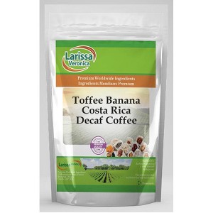 Larissa Veronica Toffee Banana Costa Rica Decaf Coffee (Gourmet, Naturally Flavored, Whole Coffee Beans) (8 oz, ZIN: 564986) - 1 of 4