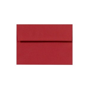 LUX A4 Invitation Envelopes 4 1/4 x 6 1/4 250/Box Ruby Red LUX-4872-18-250 - 1 of 1
