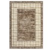 Modern Bordered Rug Farmhouse Plaid Area Rugs for Living Room Bedroom, Indoor Accent Carpet Home Decor - 3 of 4