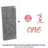 Big Dot of Happiness 1st Birthday One in a Melon - Paper Straw Decor - Fruit First Birthday Party Striped Decorative Straws - Set of 24 - 3 of 4