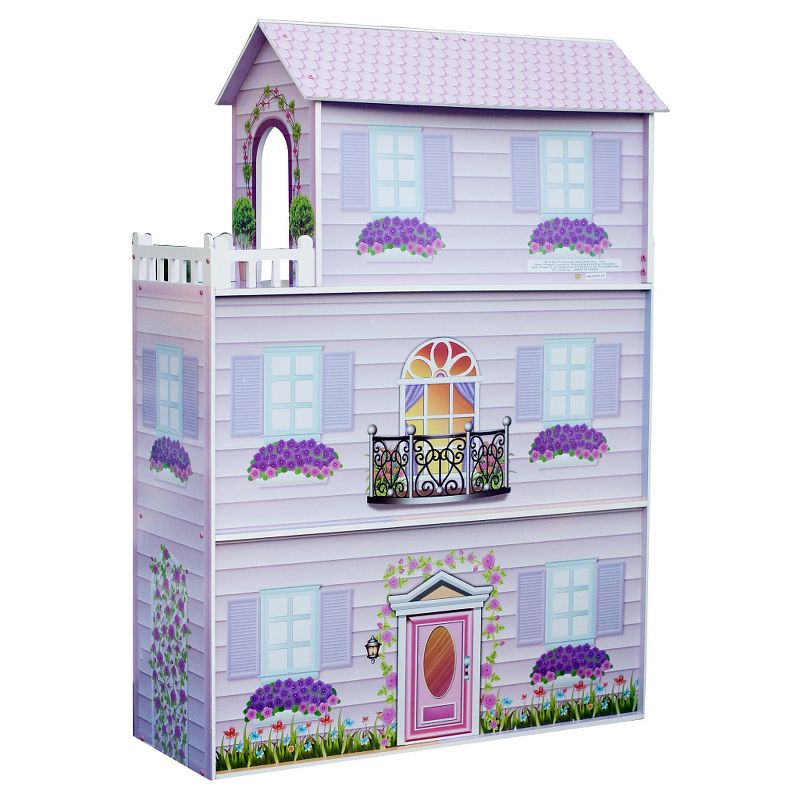 Olivia&#39;s Little World Tiffany 3-Story Wooden Doll House for 12&#34; Dolls, 6 of 13