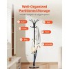 Freestanding Coat Rack Stable Marble Base with Umbrella Holder & 14 Hooks - 4 of 4