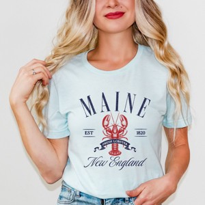 Simply Sage Market Maine New England Short Sleeve Tee - 1 of 4