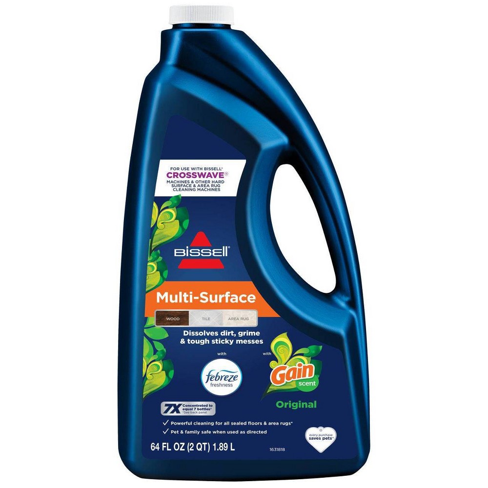 Photos - Steam Cleaner BISSELL Multi-Surface with Febreze Original Gain Formula 64oz - 34451 