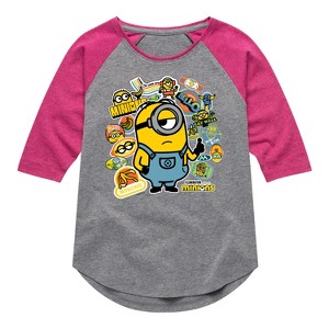 Girls' - Despicable Me Minions - Minion & Banana Stickers - 1 of 4