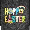 Men's - SpongeBob Squarepants - Hoppy Easter Icons Graphic Fleece Sweatshirt - 2 of 4