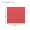 Unique Bargains EVA Flexible DIY Craft Embellishments Foam Sheets 5 Pcs 19.7" x 17.7" Red - 2 of 4