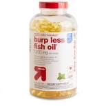 100% Wild Alaskan Burp Less Fish Oil Dietary Supplement Softgels - 300ct - up & up™