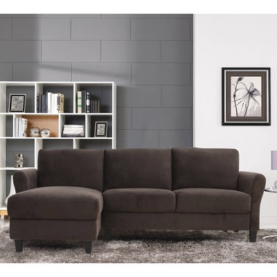 Willow Sectional Sofa Coffee - Lifestyle Solutions