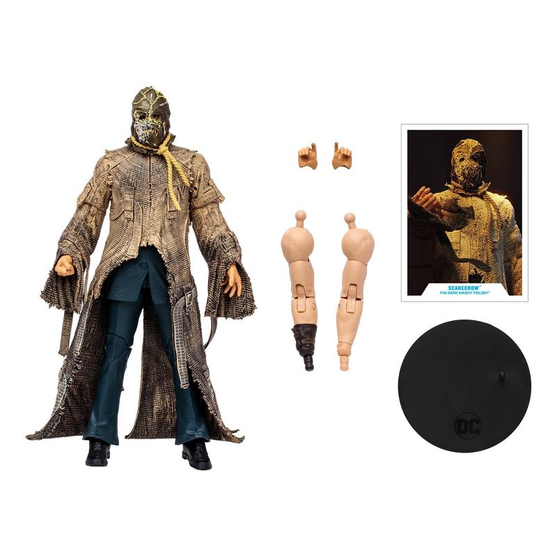 McFarlane Toys DC Gaming Build-A-Figure Dark Knight Trilogy Scarecrow Action Figure, 4 of 12