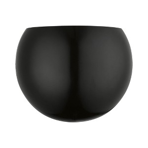 Livex Lighting Piedmont 1 - Light Wall Light in  Shiny Black - 1 of 1