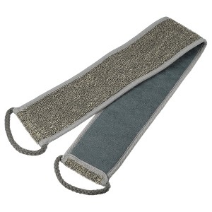 Unique Bargains Bathroom Sponge Brush 30.71"x3.74" Gray 1 Pc - 1 of 4