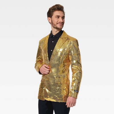 sequin suit jacket