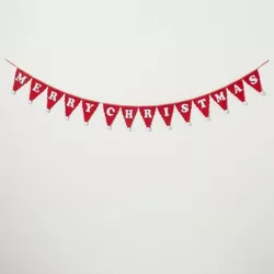 Merry Christmas Garland Multicolor 64"H
