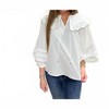 Women's Wo's Oversized Collar Top - entro - 2 of 4