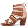 Vintage Foundry Co. Women's Michelle Sandal - 11, TAN MULTI - 3 of 4