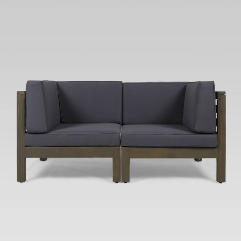 Modular loveseat on sale