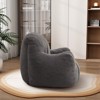 Hrinhom 41.4" W Bean Bag Chair,Comfy Lazy Floor Sofa Chair For Adults and Kids - 3 of 4