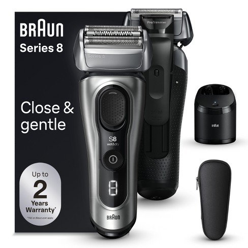 Braun Series 8-8567cc Rechargeable Wet & Dry Shaver + Smartcare Center :  Target