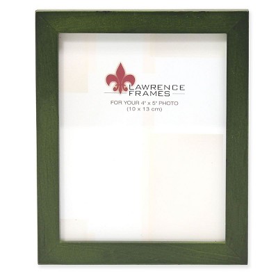 Lawrence Frames 756045 Green Wood 5.63" x 4.63" Picture Frame