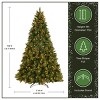 National Tree Company 9 ft Pre-Lit Carolina Pine Full Artificial Christmas Tree, 900 Clear Lights, 2,347 Tips, Includes Stand, Green - 4 of 4