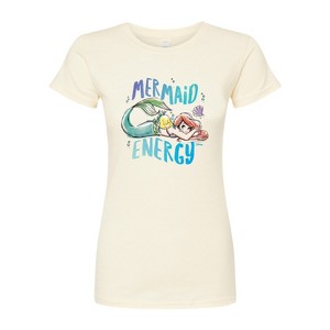 Women's - Disney - Mermaid Energy Fitted Graphic T-Shirt - 1 of 2