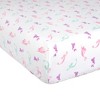 Tadpoles Kids Rule 4-Piece Mermaid Sheet Set | 1 Full Flat Sheet, 1 Full Fitted Sheet & 2 Queen Pillowcases - 4 of 4
