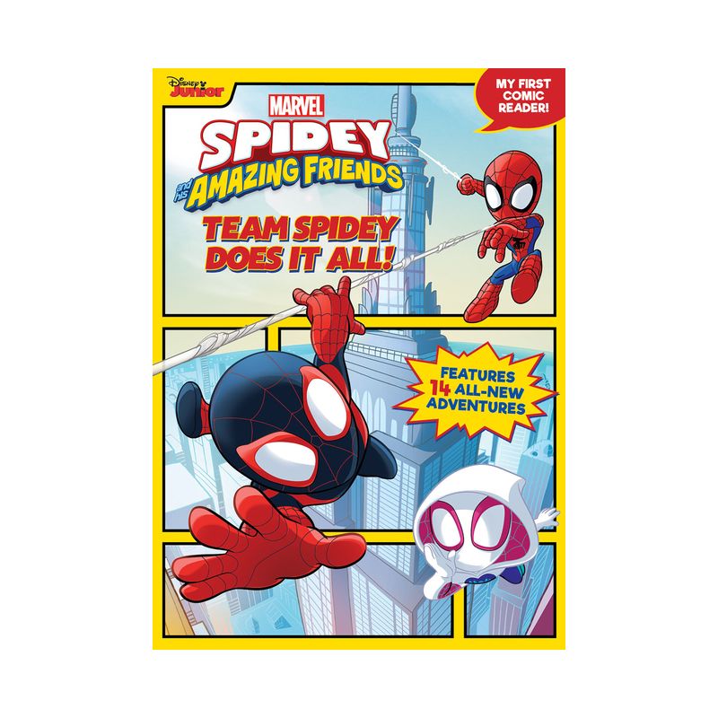 Spidey and His Amazing Friends Team Spidey Does It All! - by  Disney Books (Paperback), 1 of 2