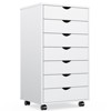 NicBex 7-Drawer Chest Mobile File Cabinet with Wheels Lateral Mobile Filing Under Desk Storage for Home, Office Organization - 3 of 4