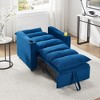 NicBex Convertible Sofa Bed Sleeper Chair with 3-Position Adjustable Backrest,Upholstered Small Couch for Living Room,Bedroom - 3 of 4