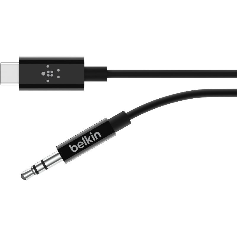 Belkin® RockStar™ 3.5 mm to USB-C® Audio Cable, 3 Feet, 1 of 8