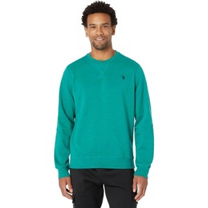 U.S. Polo Assn. Men's Long Sleeve Popover Crew Neck Fleece Sweatshirt - 1 of 3
