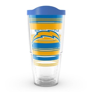 NFL Los Angeles Chargers 24oz Hype Stripes Classic Tumbler - 1 of 4