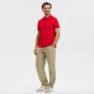 Polo Clásico de Manga Corta para Hombre - Goodfellow & Co™ Rojo