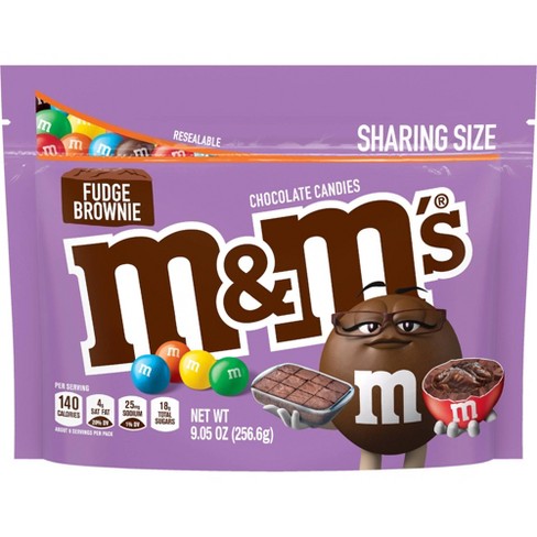 M M S Fudge Brownie Sharing Sup 9 05oz Target
