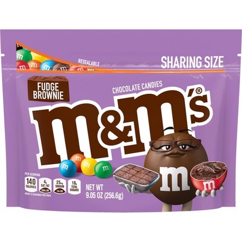 M M S Fudge Brownie Sharing Sup 9 05oz Target