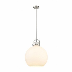 Newton Sphere - 1 Light Stem Hung Pendant In Industrial Style-21.38 Inches Tall and 16 Inches Wide - 1 of 1