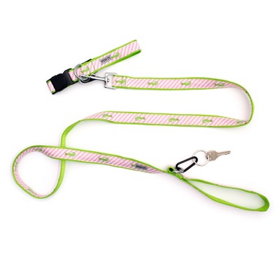 The Worthy Dog Stripe Alligator Dog Leash Target