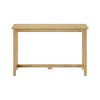 Plank+Beam Writing Desk, Simple Desk for Bedroom, Home Office Study Desk, 47.25" - 3 of 4