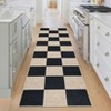 Modern Easy Jute Rug Washable Rug with Non Slip TPR Backing - 2 of 4