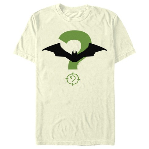 Men's The Batman Riddler and Bat Logo T-Shirt - image 1 of 4