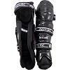 Mylec MK5 Street & Roller Hockey Full Shin Pads, Lightweight Foam Rubber, Breathable Mesh, Velcro Straps, Hard Front Shell - 1 Pair - 2 of 4